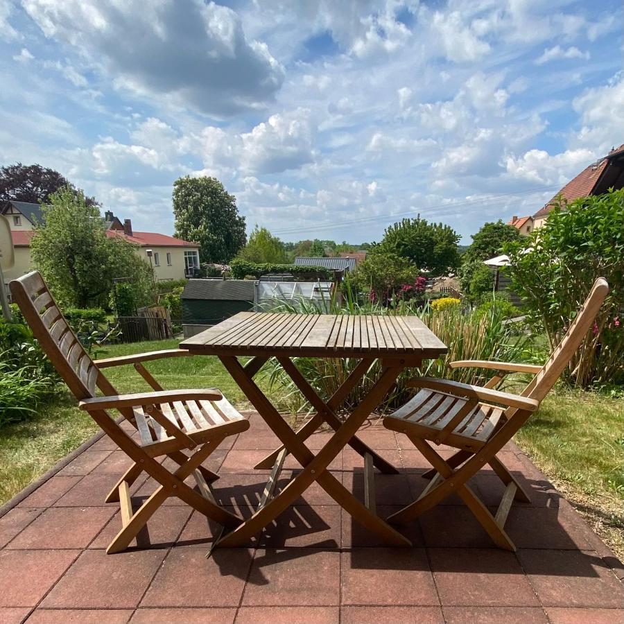 Ferienapartment Casa Heideblick Mit Sonnenterrasse & Garten ラーデベルク エクステリア 写真